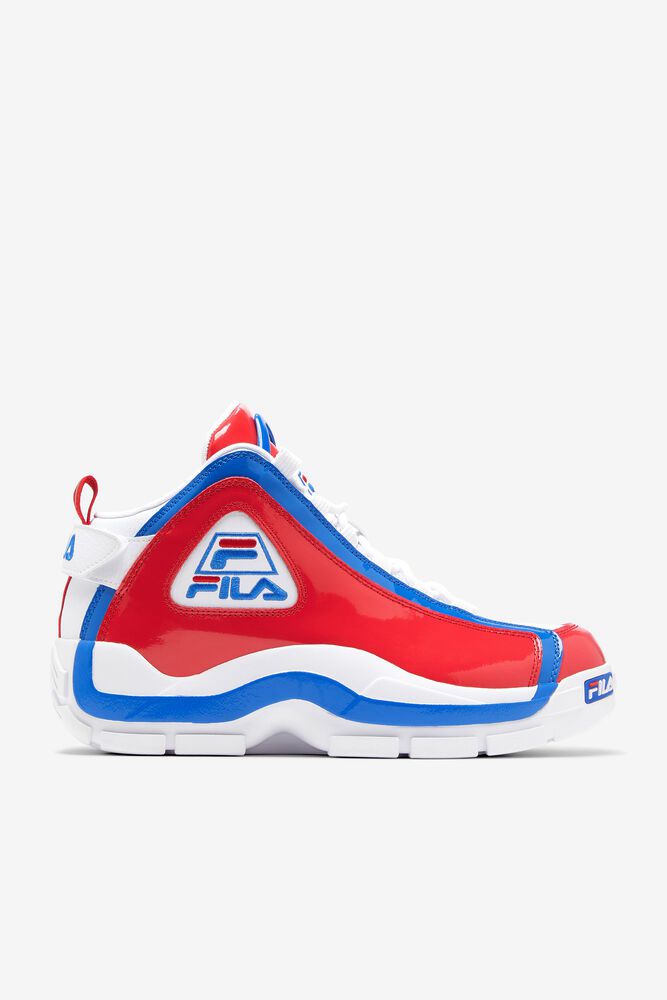 Fila Sneakers Grant Hill 2 Mens White/Red/Blue - India WCV-723568